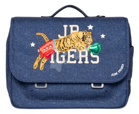 Školní potřeby - Školní aktovka It Bag Midi Boxing Tiger Navy Mélange Jeune Premier