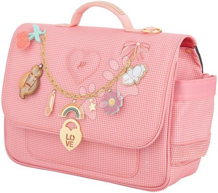 Iskolatáskák - Iskolai aktatáska It Bag Mini Vichy Love Pink  Jeune Premier - 5