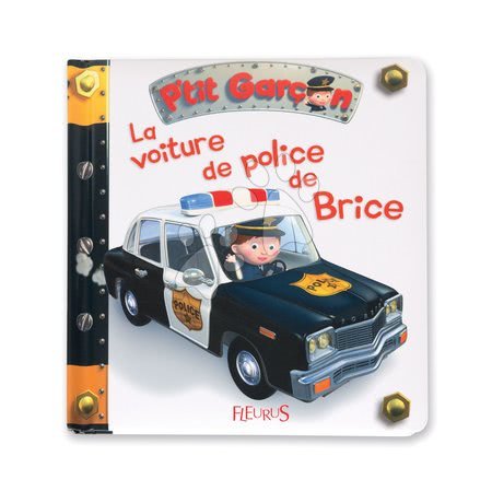 Dětské puzzle do 100 dílků - Puzzle Borisovo policejní auto Janod - 4