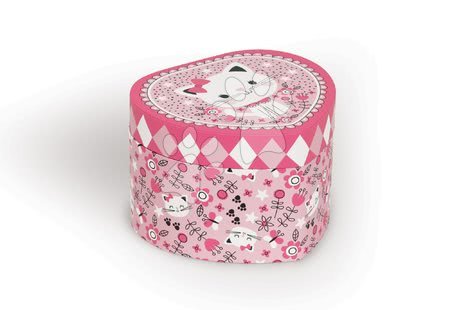 Kosmetický stolek pro děti - Hudební šperkovnice Jewellery Heart Musical Box-Cat Janod - 3