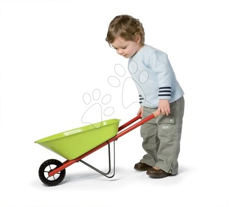 Hry na zahradníka - Plechové kolečko Natur' Metal Wheelbarrow Janod - 1