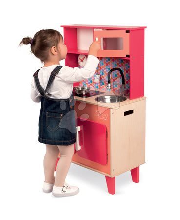 Wooden play kitchens - Wooden kitchen Spicy Cooker Janod - 8