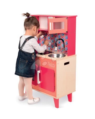 Wooden play kitchens - Wooden kitchen Spicy Cooker Janod - 9