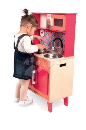 Wooden play kitchens - Wooden kitchen Spicy Cooker Janod - 10