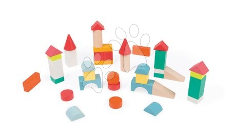 Wooden toy cubes - Wooden cubes Kubix Janod - 2