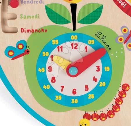 Décoration pour chambres d'enfants - Calendrier lunaire en bois Janod Over time - 3