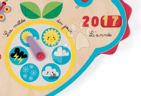 Décoration pour chambres d'enfants - Calendrier lunaire en bois Janod Over time - 4