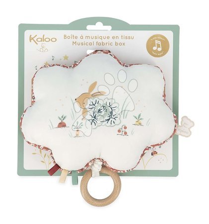 Für Babys - Textile Spielschrank - Wolke Little Rabbit Musical Fabric Box Petites Chansons Kaloo - 2