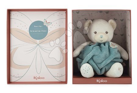 Plišasti medvedki - Plišasti medvedek Bubble of Love Bear Green Plume Kaloo - 2