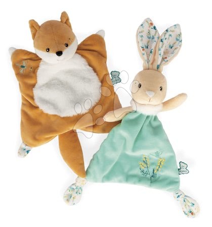 Alvókendők DouDou - Plüss nyuszi dédelgetéshez Justin Rabbit Triangle Doudou Fripons Kaloo - 5