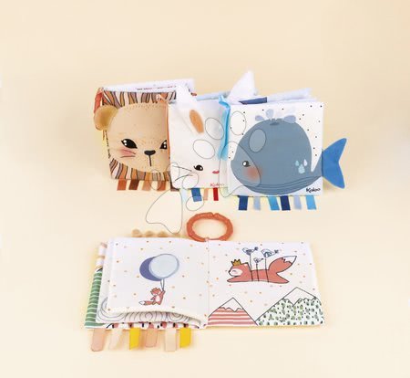 Crib toys - Textile book lion The Curious Lion Activity Book Kaloo - 7