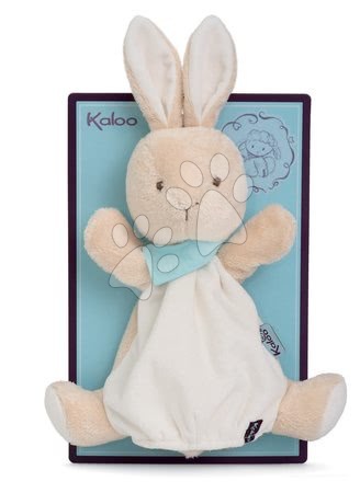 Kesztyűbábok - Plüss nyuszi kesztyűbáb Les Amis-Praliné Rabbit Doudou Kaloo - 2