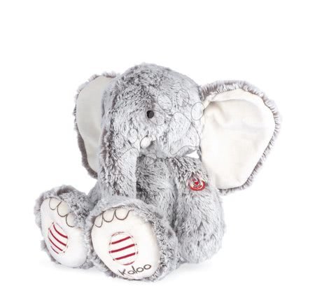 Animaux en peluche - Éléphant en peluche Noa Grey L Rouge Kaloo - 2