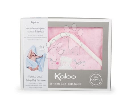 Serviettes de bain pour nourrissons - Serviette pour bébé avec l'ours Plume Kaloo - 3