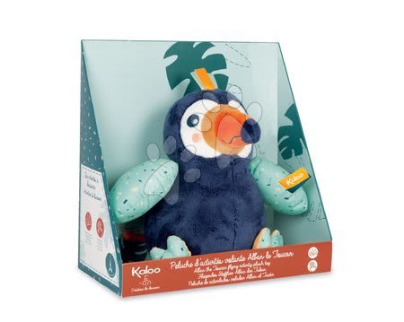 Jouets interactifs en peluche - Toucan en peluche actif Alban Kaloo - 7