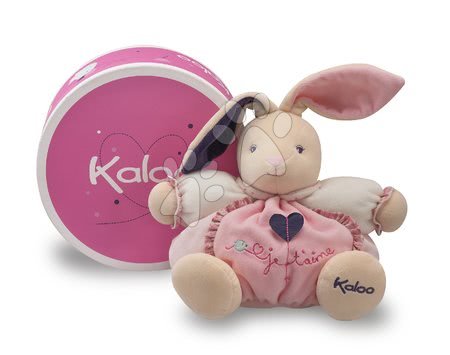 Zabawki dla niemowląt  - Pluszowy zajączek Petite Rose-Chubby Rabbit Love Kaloo - 1