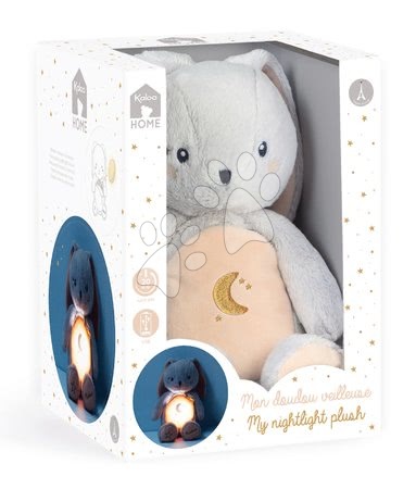 Plüssnyuszik - Plüss nyuszi éjjeli fény My Rabbit Nightlight Home Kaloo - 6