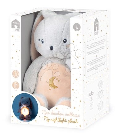 Plüssnyuszik - Plüss nyuszi éjjeli fény My Rabbit Nightlight Home Kaloo - 7