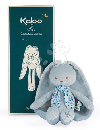 Plyšoví zajíci - Panenka zajíček s dlouhými oušky Doll Rabbit Blue Lapinoo Kaloo - 3