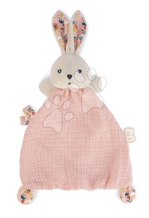 Pre detičky od narodenia - Textilný zajačik na maznanie Coquelicot Rabbit Poppy Doudou K'doux Kaloo