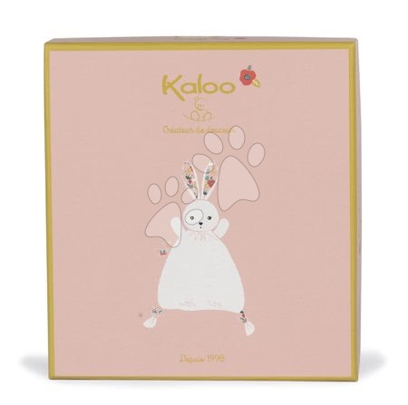 Alvókendők DouDou - Textil nyuszi dédelgetéshez Coquelicot Rabbit Poppy Doudou K'doux Kaloo - 4