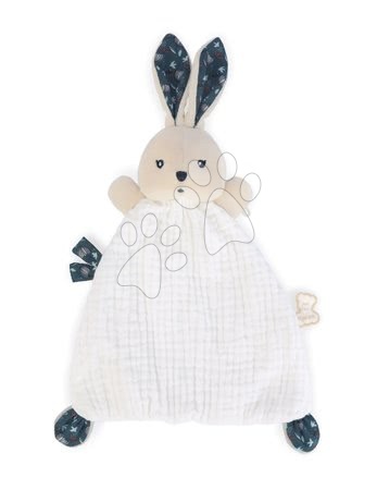 Pre detičky od narodenia - Textilný zajačik na maznanie Nature Rabbit Doudou K'doux Kaloo