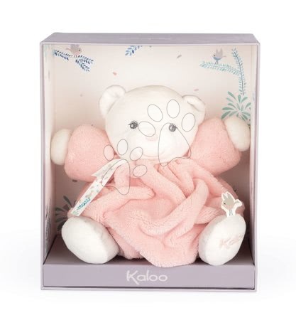 Plyšoví medvědi - Plyšový medvěd Chubby Bear Powder Pink Plume Kaloo - 3