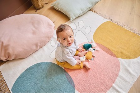 Hračky na mazlení DouDou - Plyšová koťata pro rozvoj smyslů miminka Cuddly Kitties Stimuli Kaloo - 11