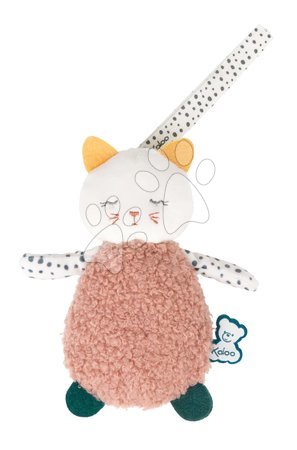 Hračky na mazlení DouDou - Plyšová koťata pro rozvoj smyslů miminka Cuddly Kitties Stimuli Kaloo - 3