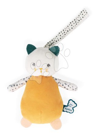 Hračky na mazlení DouDou - Plyšová koťata pro rozvoj smyslů miminka Cuddly Kitties Stimuli Kaloo - 5