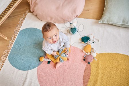 Hochets et jouets de dentition - Peluche jouet chat Maracas pour le développement des sens des bébés Stimuli Kaloo - 7