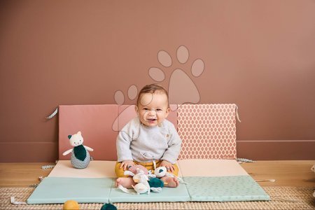 Alvókendők DouDou - Plüss macska a kisbaba érzékszerveinek fejlesztésére Cat Tumbler Stimuli Kaloo - 16