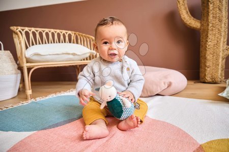 Alvókendők DouDou - Plüss macska a kisbaba érzékszerveinek fejlesztésére Cat Tumbler Stimuli Kaloo - 11