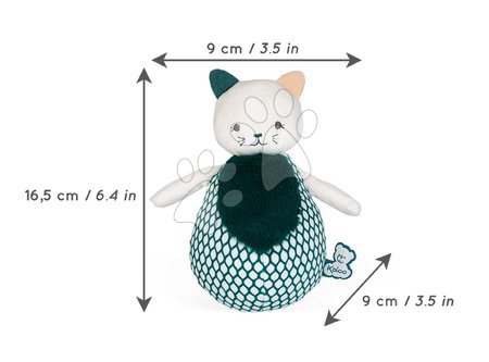 Jouets à câliner et pour s’endormir - Peluche chat Cat Tumbler Stimuli Kaloo pour le développement des sens des bébés - 7