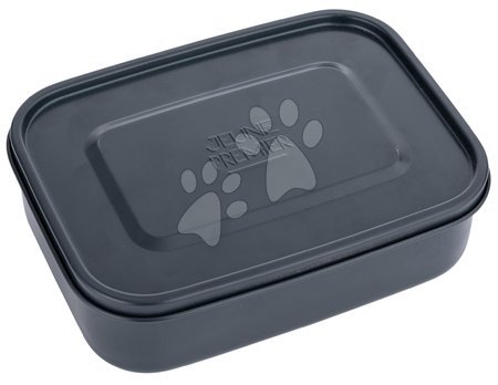 Tízórais dobozok - Uzsonnás doboz Stainless Steel Lunchbox Black Nickle Jeune Premier - 1