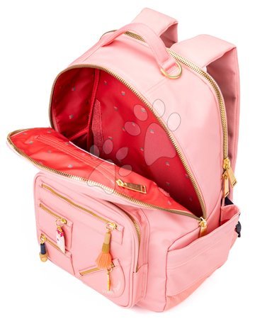 Schultaschen und Rucksäcke - Organizer für die Schultasche Organiser Backpack Bobbie Smiley Cherry Red Jeune Premier - 2