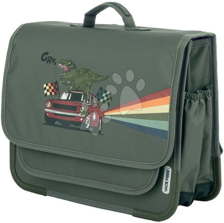 Teczki szkolne - Szkolna aktówka Schoolbag Paris Large Race Dino Jack Piers - 2