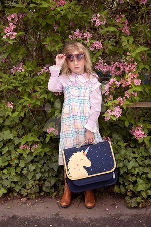 Školní aktovky - Školní aktovka Schoolbag Paris Large Unicorn Polkadots Jack Piers - 3