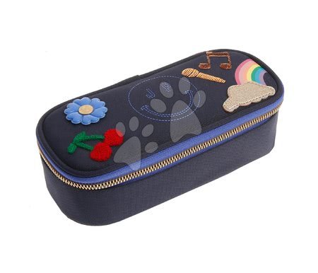 Školní penály - Školní penál Pencil Box Lady Gadget Blue Jeune Premier - 1