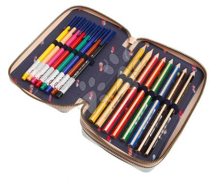 Školní penály - Školní penál Pencil Box Filled Ladybug Jeune Premier - 1