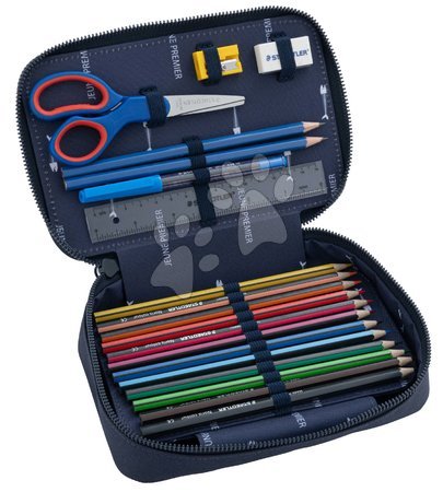 Školní penály - Školní penál Pencil Box Filled Twin Rex Jeune Premier - 2