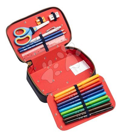 Schulfedertaschen - Federmäppchen Pencil Box Filled Dashing Deer Jeune Premier - 2