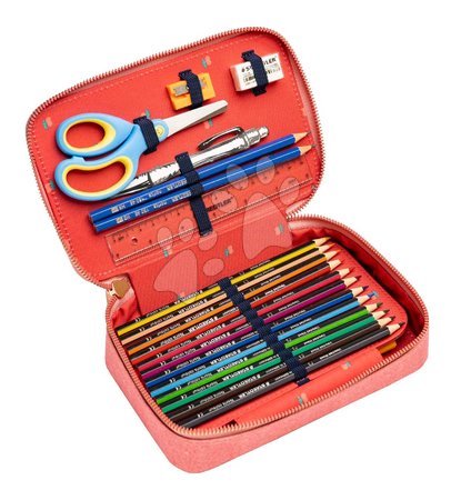 Školní penály - Školní penál Pencil Box Filled Tutu Tiger Pink Mélange Jeune Premier_1