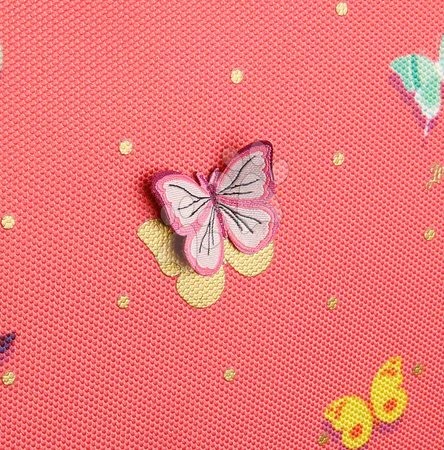 Iskolai hátizsákok - Iskolai hátizsák Backpack Ralphie Butterfly Pink Jeune Premier - 4