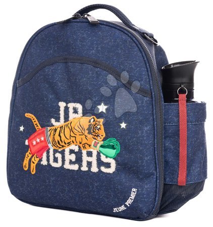 Kreativní a didaktické hračky - Školní taška batoh Backpack Ralphie Boxing Tiger Navy Mélange Jeune Premier_1