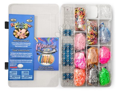 Gomitas Loom Bands - Caja de regalo Starter Kit Gift Box Small Rainbow Loom