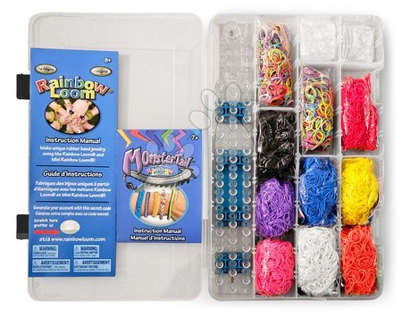 Gomitas Loom Bands - Caja de regalo Starter Kit Gift Box Medium Rainbow Loom