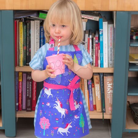 Kötények gyerekeknek - Kötény gyerekeknek egyszarvú Lulu L'Unicorn Apron ThreadBear - 1