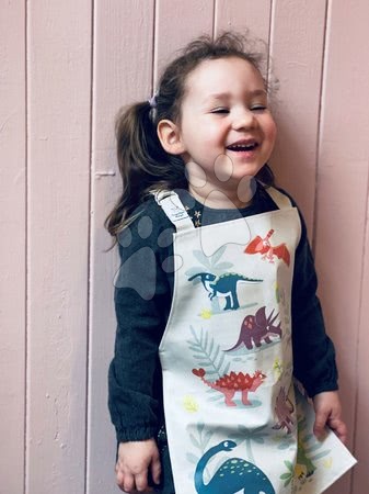 Zástery pre deti - Zástera pre deti Dinosaur Friends Apron ThreadBear - 2