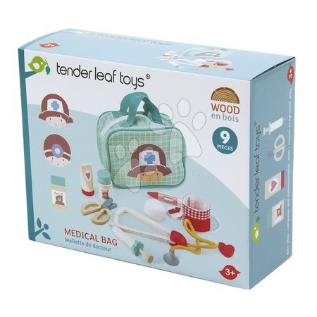 Fajátékok szerepjátékhoz - Orvosi táska Medical Bag Tender Leaf Toys - 3